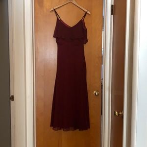 Birdy grey Jane Cabernet bridesmaid dress